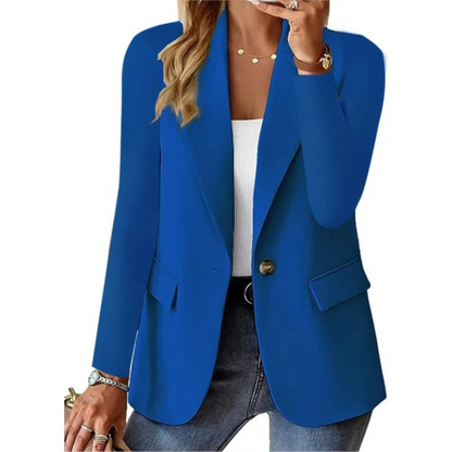 CD | Blazer casual cu mânecă lungă pentru femei