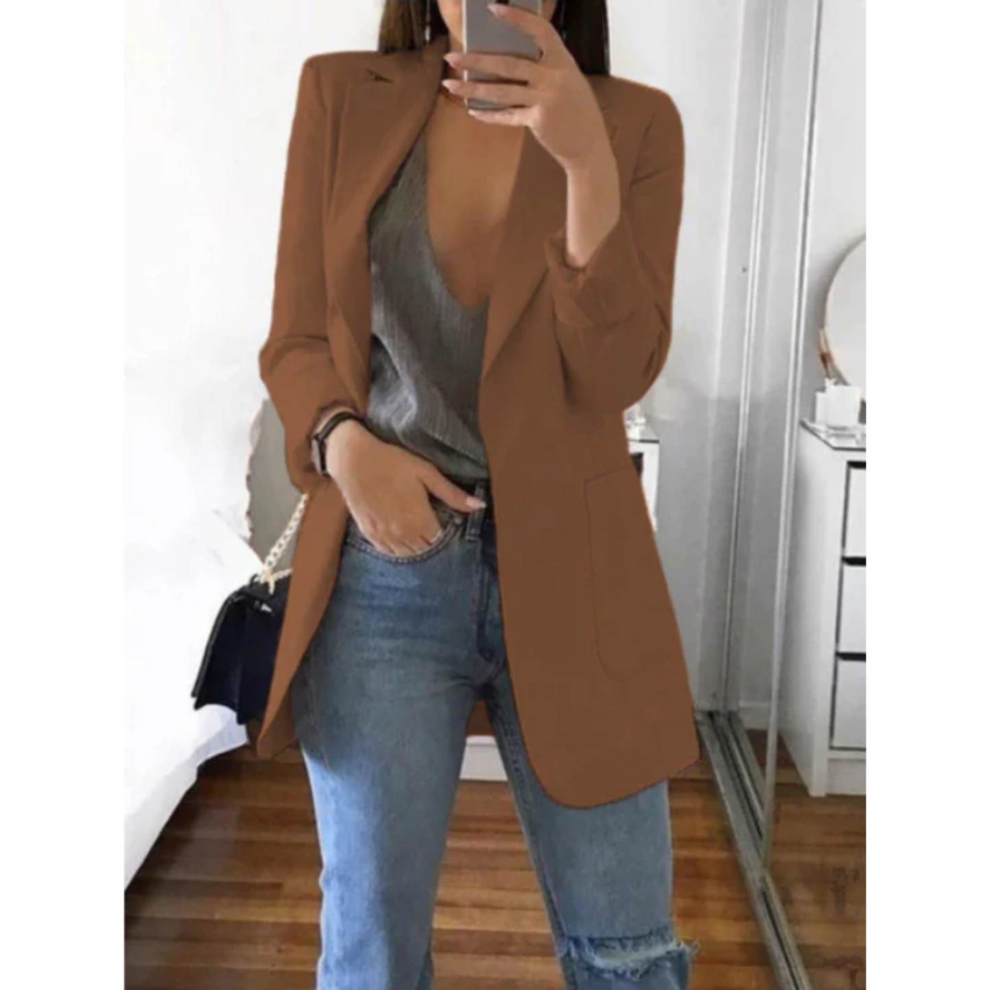 CD | Blazer elegant cu croială subțire