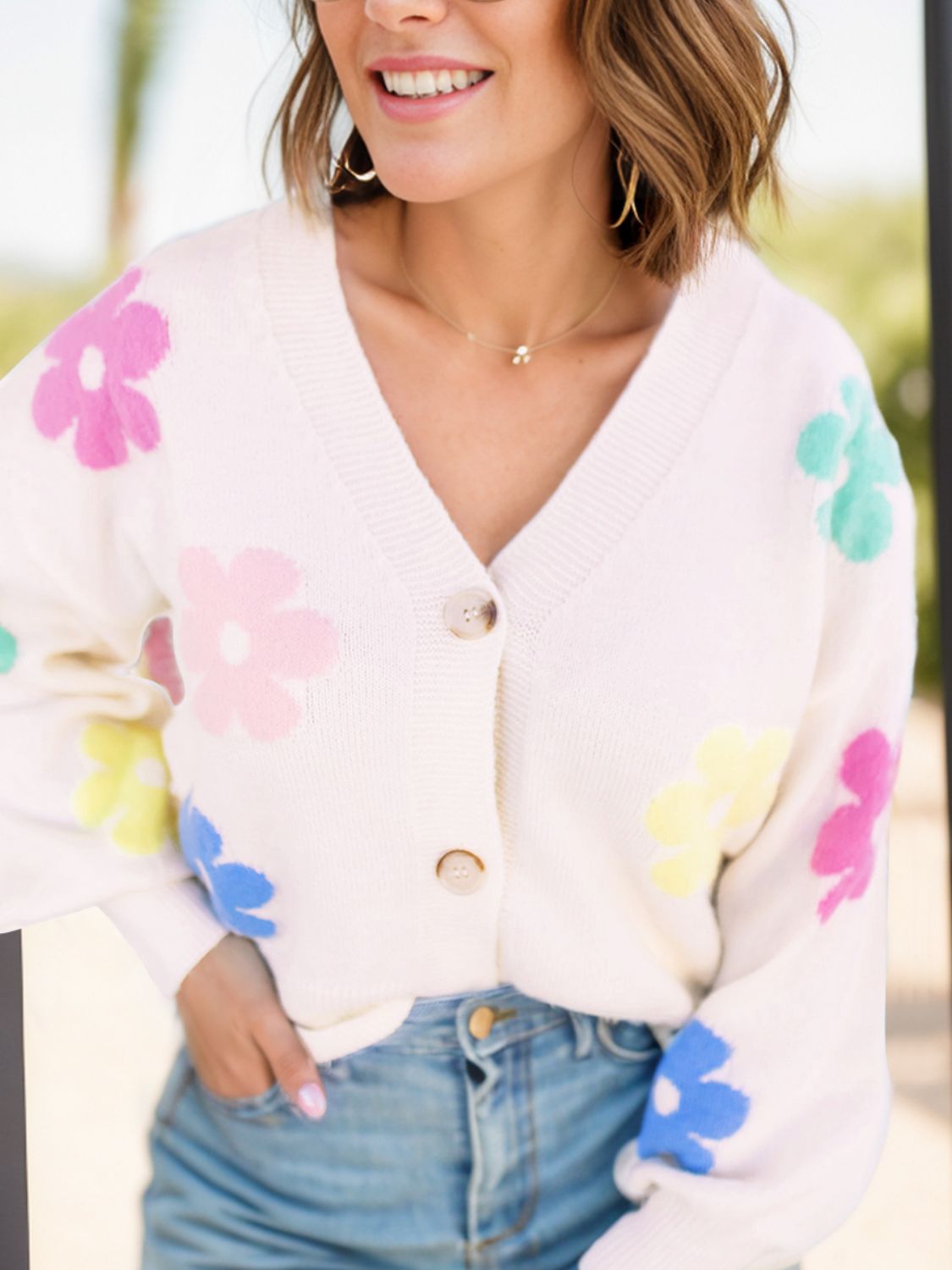 CD | Cardigan de iarnă simplu și elegant