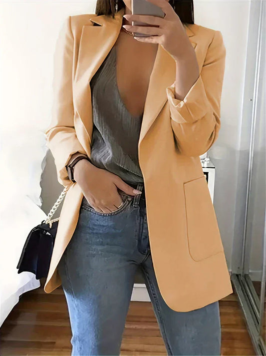 CD | Blazer casual cu liră supradimensionată