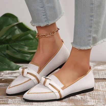 CD | Moda a subliniat pantofi deget de la picior arc plat