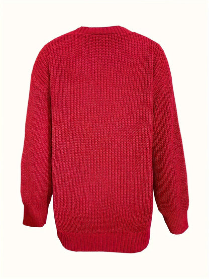 CD | Cardigan de iarnă relaxat și elegant