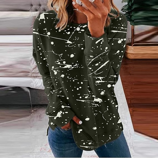 CD | Bluză casual la modă cu model batik