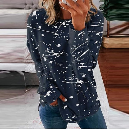 CD | Bluză casual la modă cu model batik