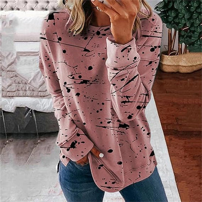 CD | Bluză casual la modă cu model batik