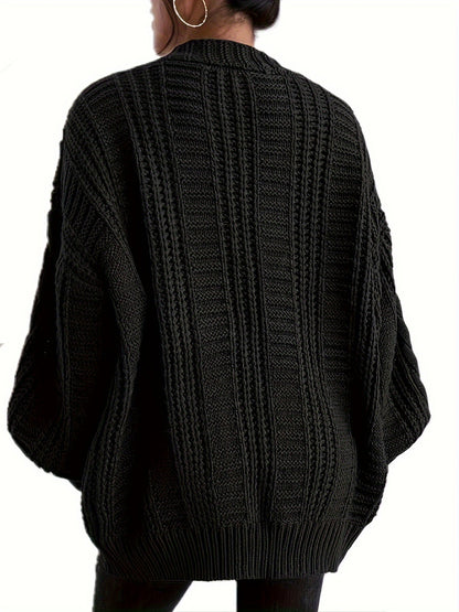 CD | Cardigan de iarnă relaxat și elegant