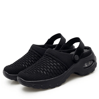 CD Femei Air Cushion Platform Mesh Mules Sneaker Sandale