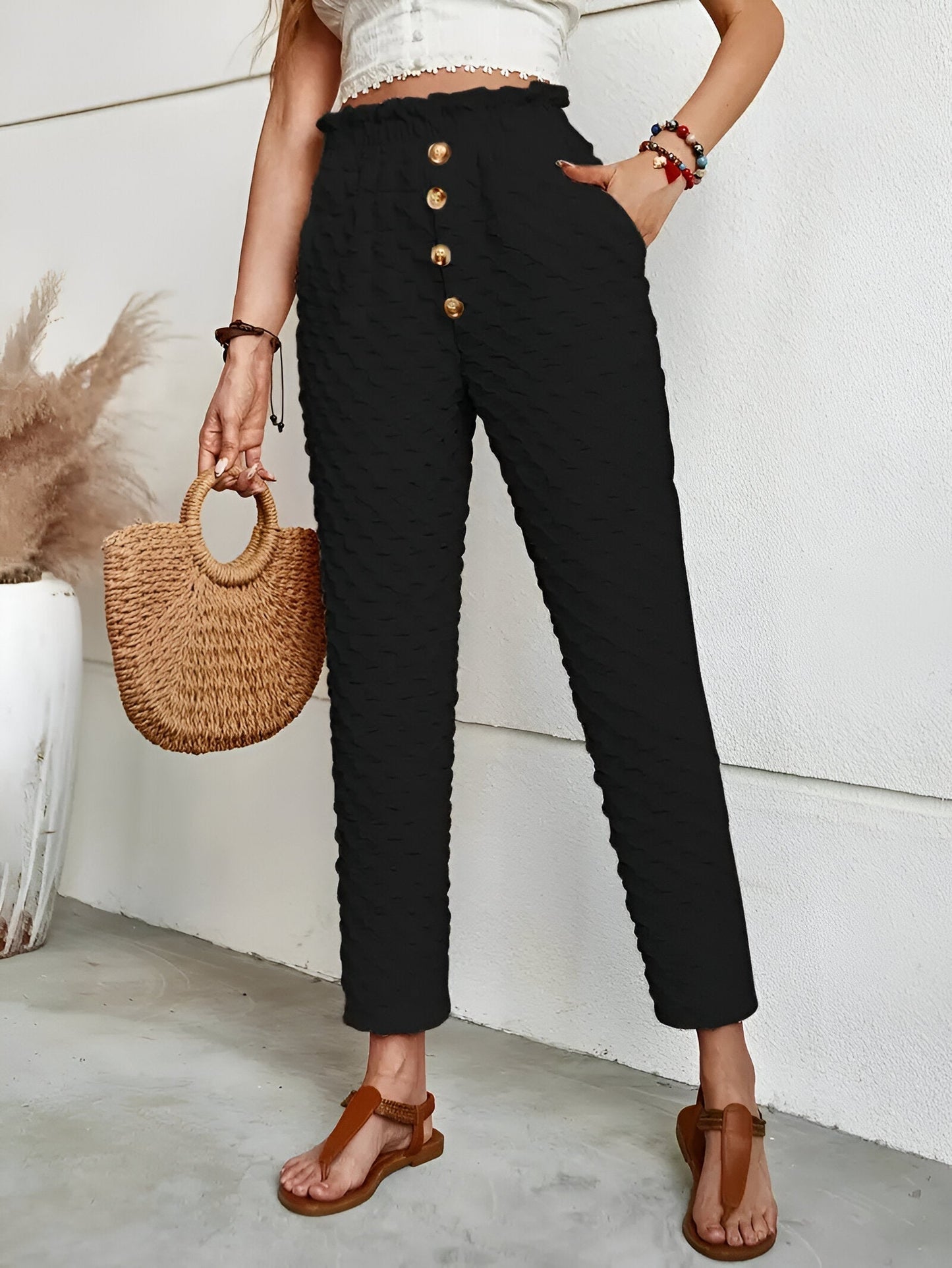 CD | Pantaloni slim-fit eleganți și confortabili pentru fiecare sezon