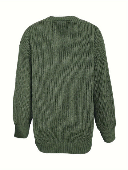 CD | Cardigan de iarnă relaxat și elegant