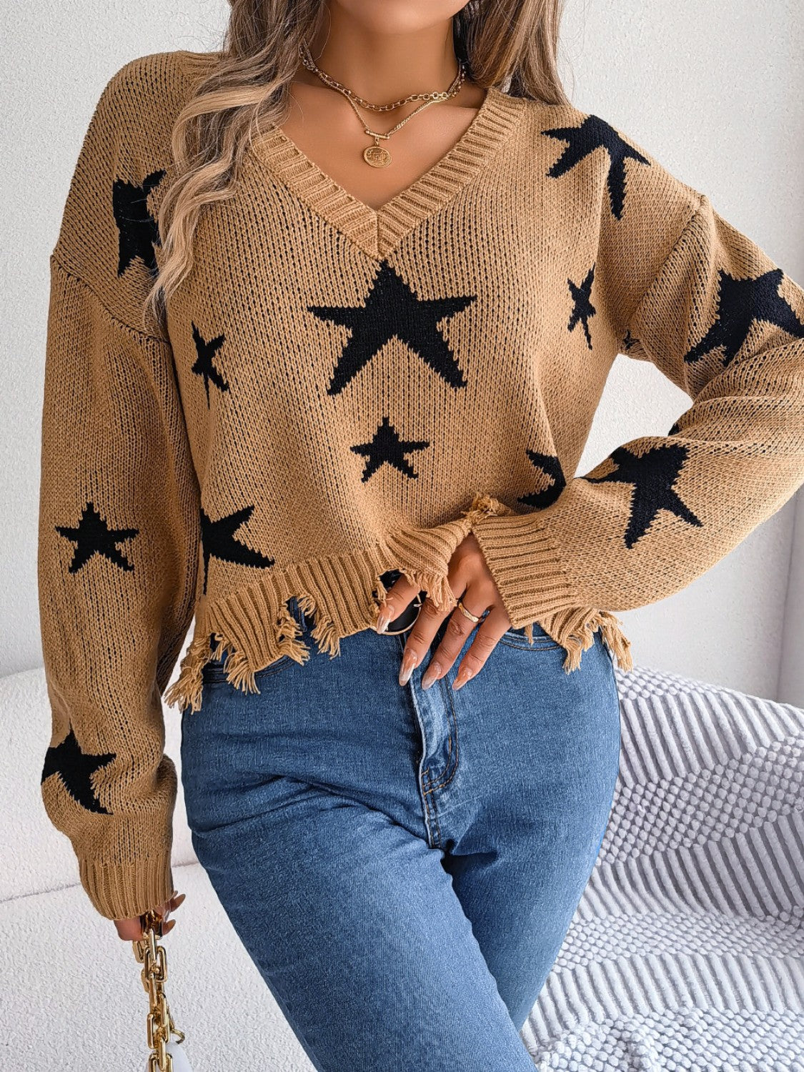 CD | Pulover de iarnă trendy și elegant