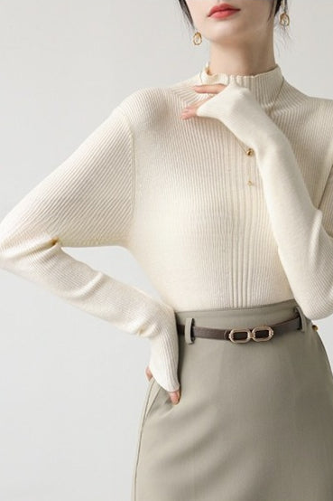 Gracefully Designed Pullover