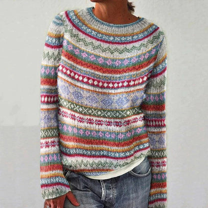 CD | Pulover confortabil Nordic fair isle