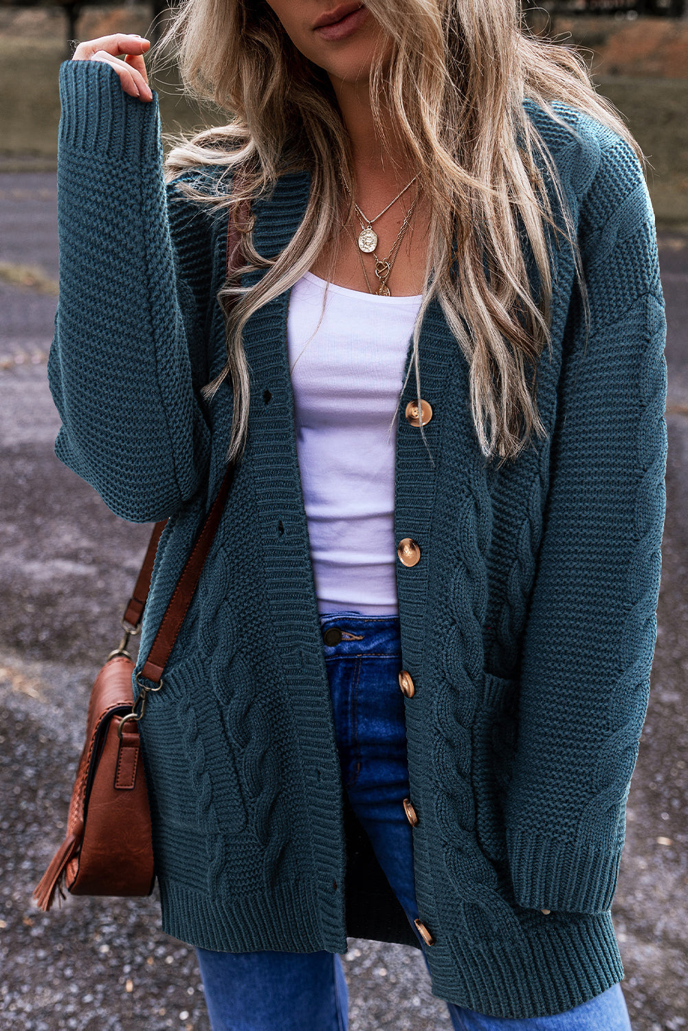 CD | Cardigan de iarnă modern și la modă