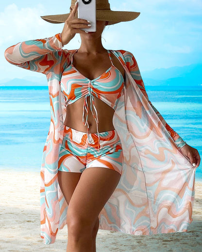 CD | Costume de baie cu model din 3 piese