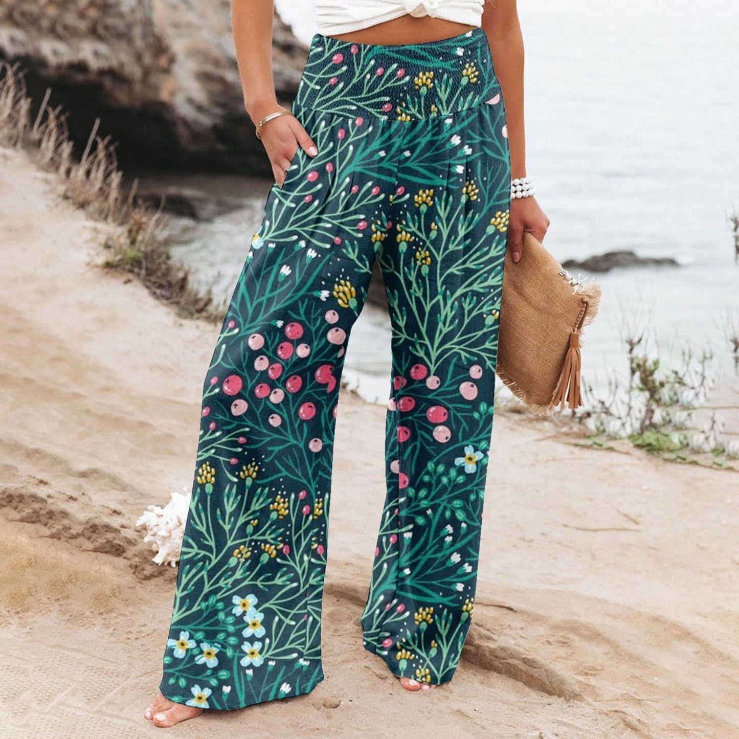 CD | Pantaloni de vară eleganți și aerisiți