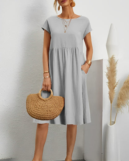 CD | Rochie midi cu buzunar lateral