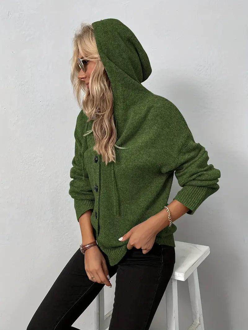 CD | Cardigan de iarnă casual și relaxat