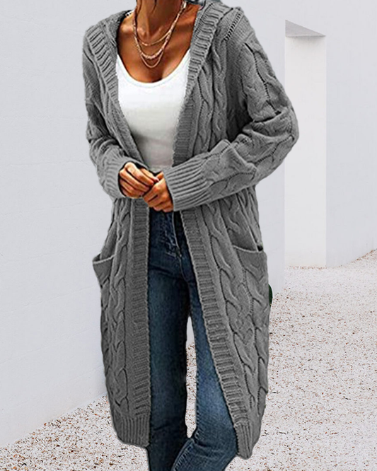 CD | Cardigan de iarnă simplu și elegant