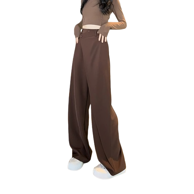 CD | Pantaloni neregulate patchwork pentru femei