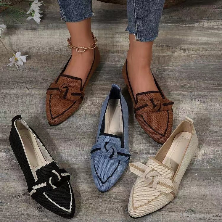 CD | Moda a subliniat pantofi deget de la picior arc plat