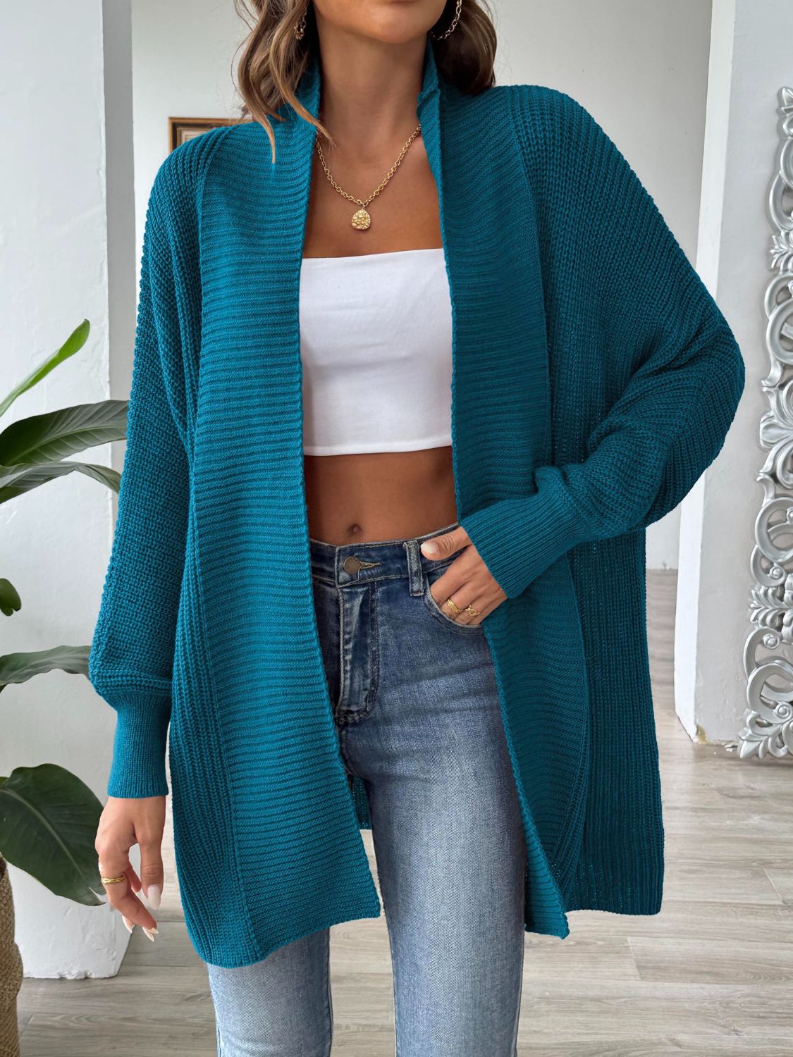 CD | Cardigan de iarnă simplu și elegant