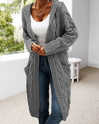 CD | Cardigan de iarnă simplu și elegant