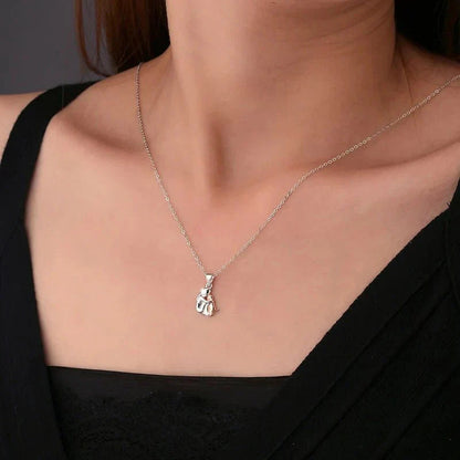 Hug Pendant Necklace With Bonus Earrings ��� Offer