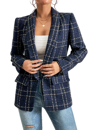 CD | Clara - Blazer în carouri