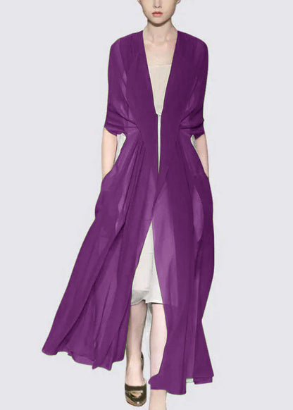 Italian Black Silk Dress Long Sleeves