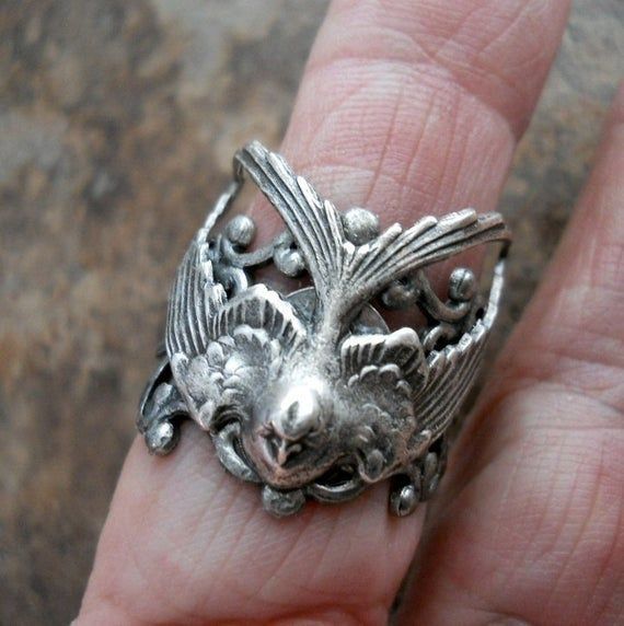925 Silver Eagle Ring