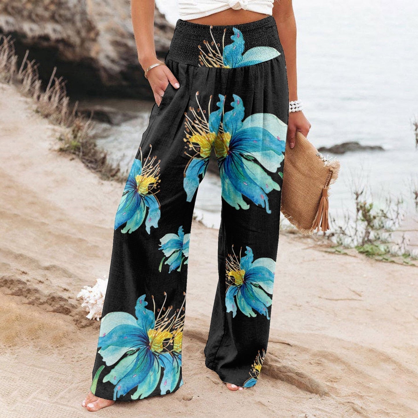 CD | Pantaloni de vară eleganți și aerisiți