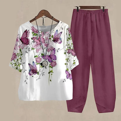 CD | Bluză și pantaloni eleganți și la modă