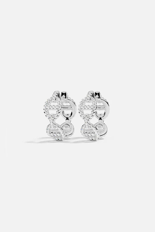 Isla Marina Gold Hoop Earrings