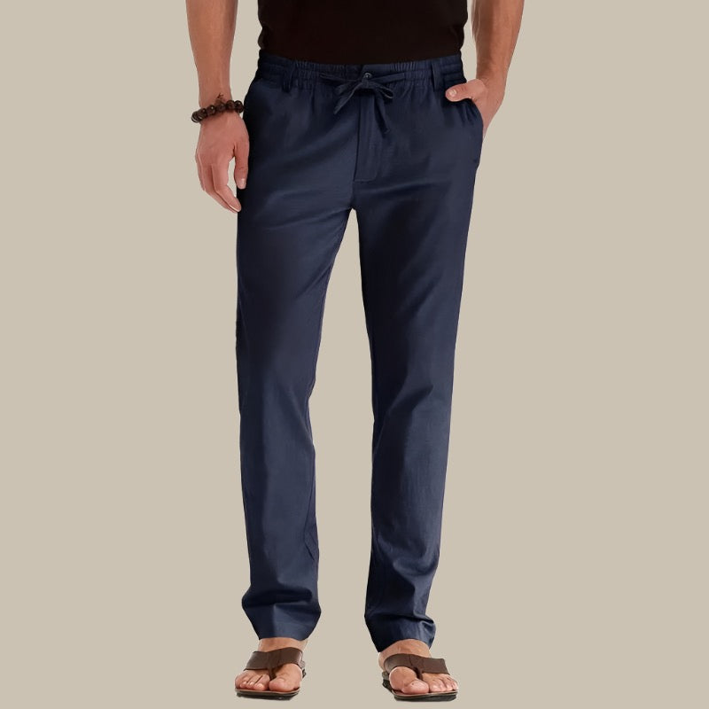 CD | Pantaloni casual de vară cu talie elastică