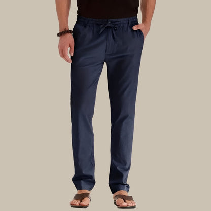CD | Pantaloni casual de vară cu talie elastică
