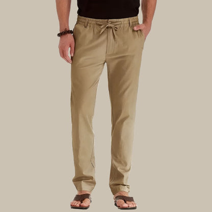 CD | Pantaloni casual de vară cu talie elastică