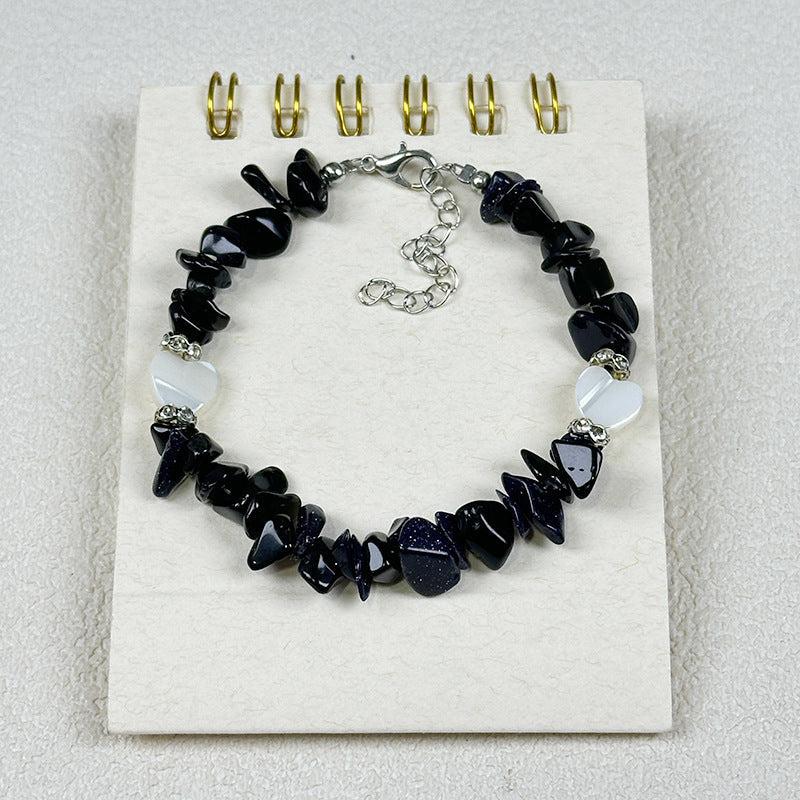 Black Onyx Chip Bracelet
