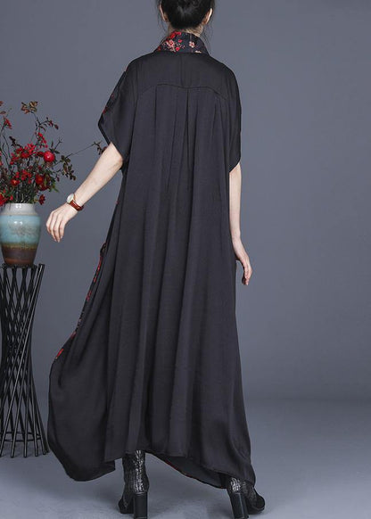 Red Tie Sleeveless Long Dresses Summer