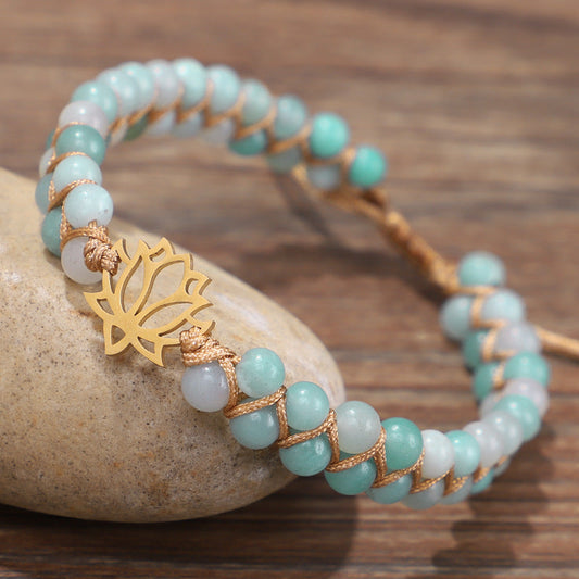Bohemian Aquamarine Bracelet