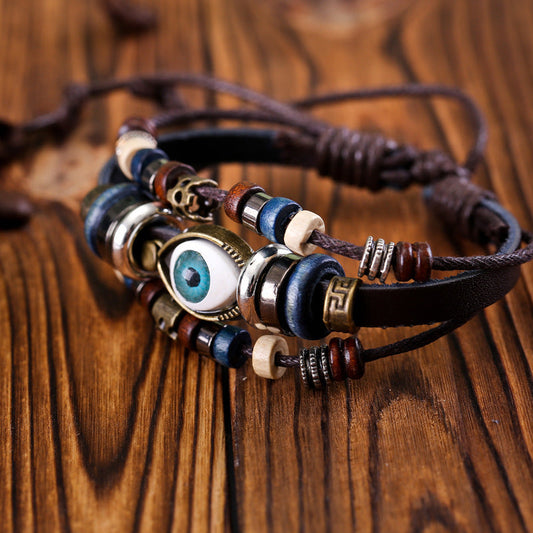 Bohemian Evil Eye Bracelet