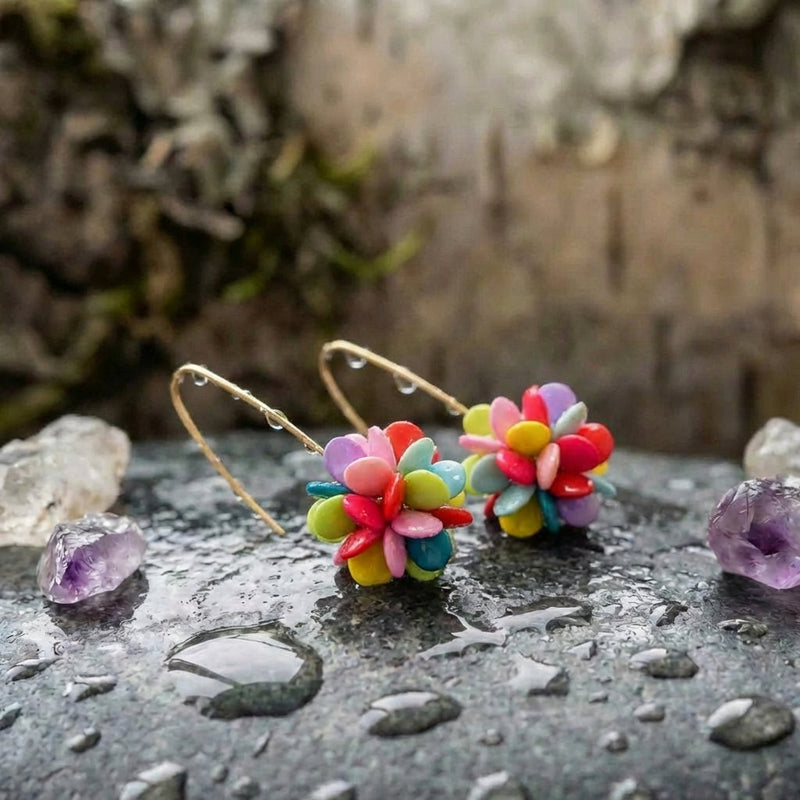 Bohemian Flower Earrings