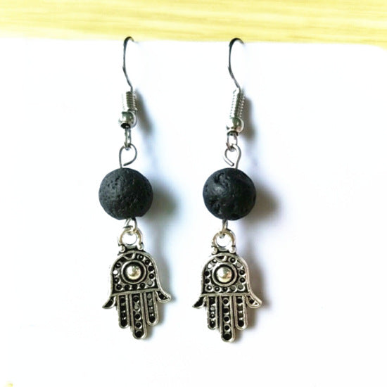 Bohemian Hamsa Earrings