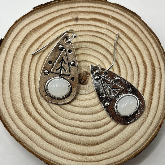 Bohemian Moonstone Earrings