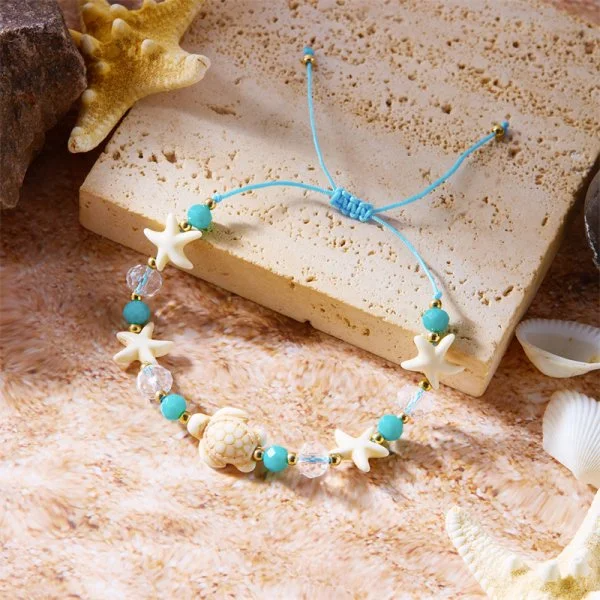 Bohemian Starfish Anklet