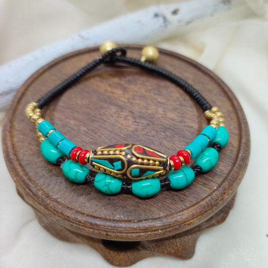 Bohemian Turquoise Bracelet