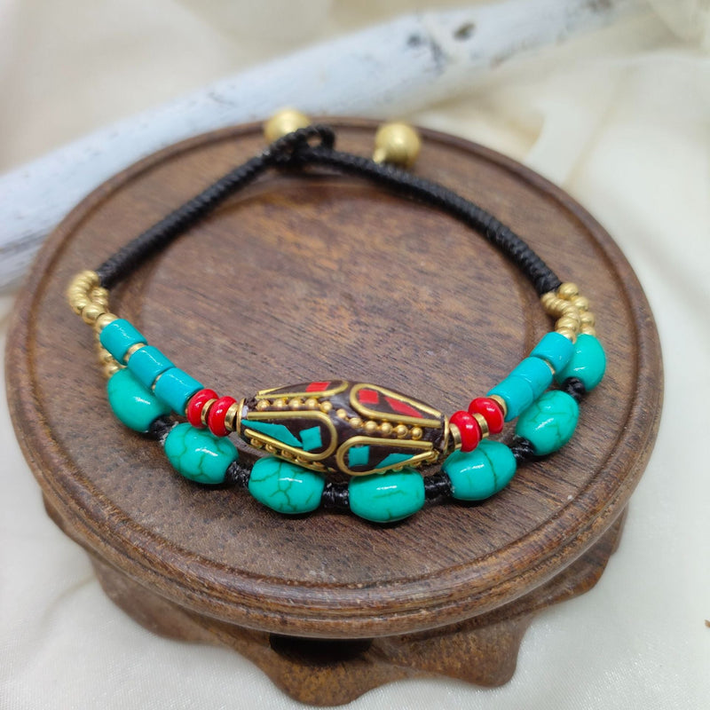 Bohemian Turquoise Bracelet