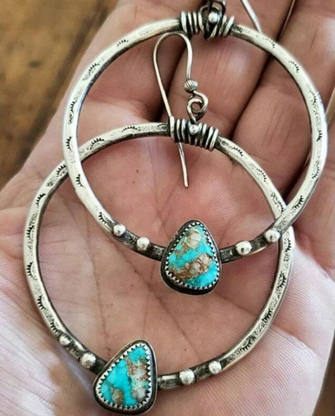 Bohemian Turquoise Earrings