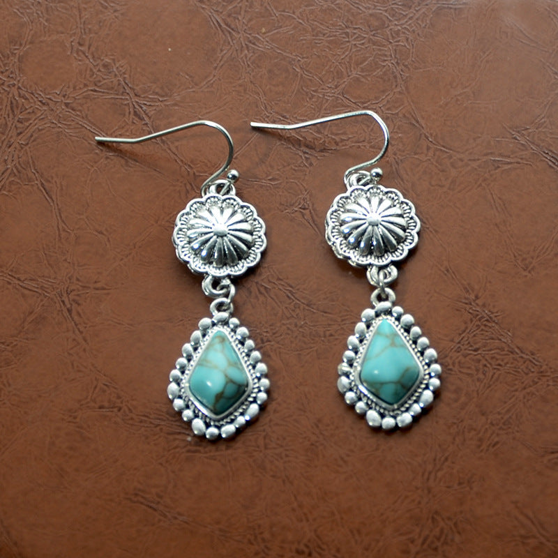 Bohemian Turquoise Earrings