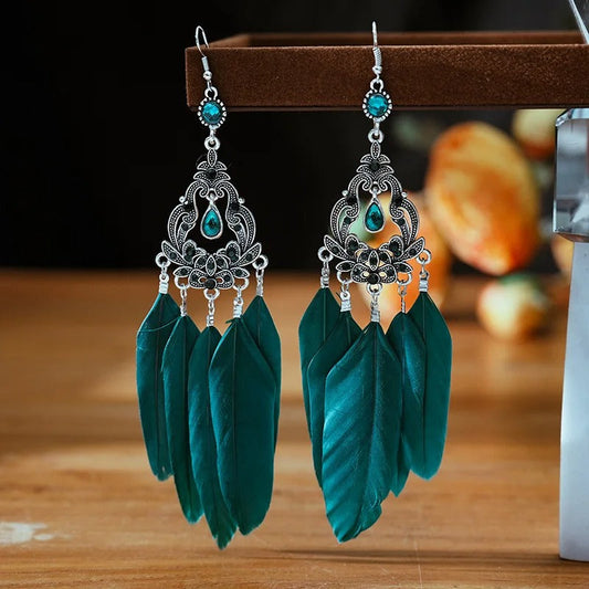 Bohemian Turquoise Earrings