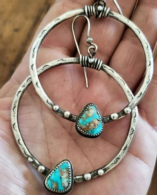 Bohemian Turquoise Earrings